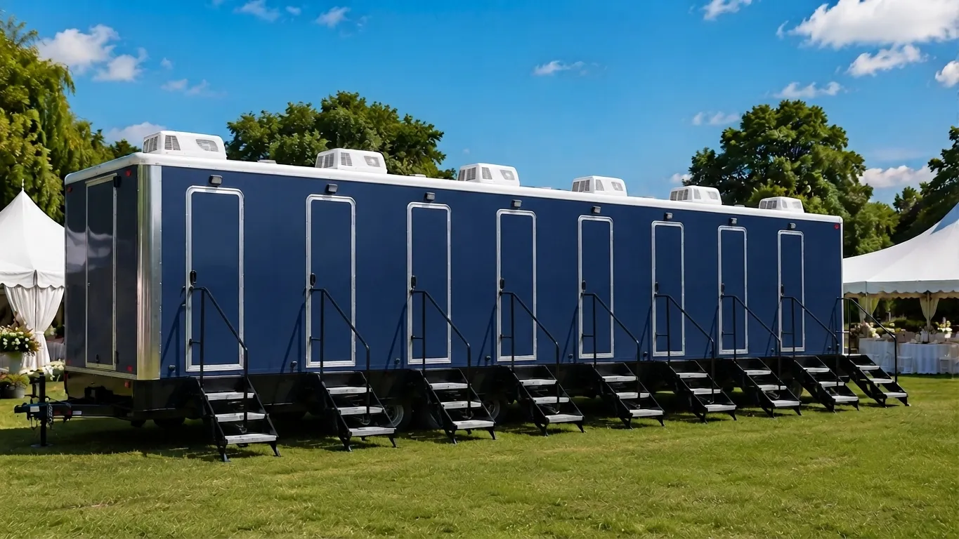 8 Stall Restroom Trailer in El Cajon, CA