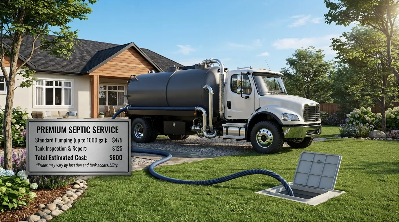 Septic Tank Pumping Cost in El Cajon, CA